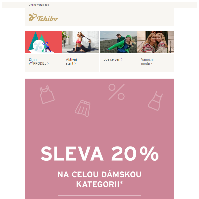 PRÁVĚ TEĎ _ SLEVA 20 % na dámskou kategorii