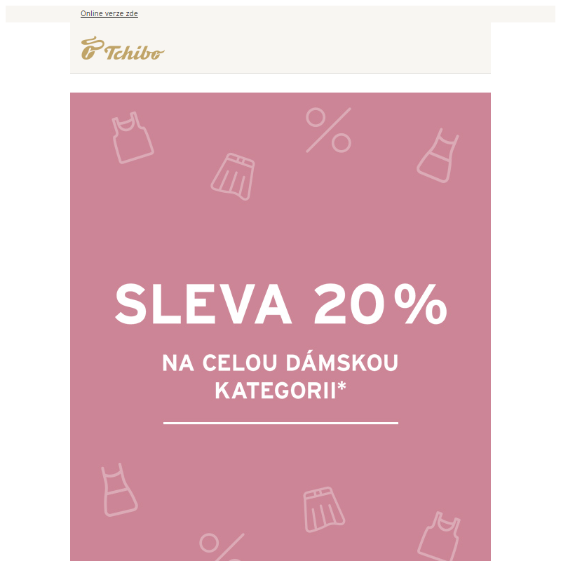 SLEVA 20 % na dámskou kategorii _