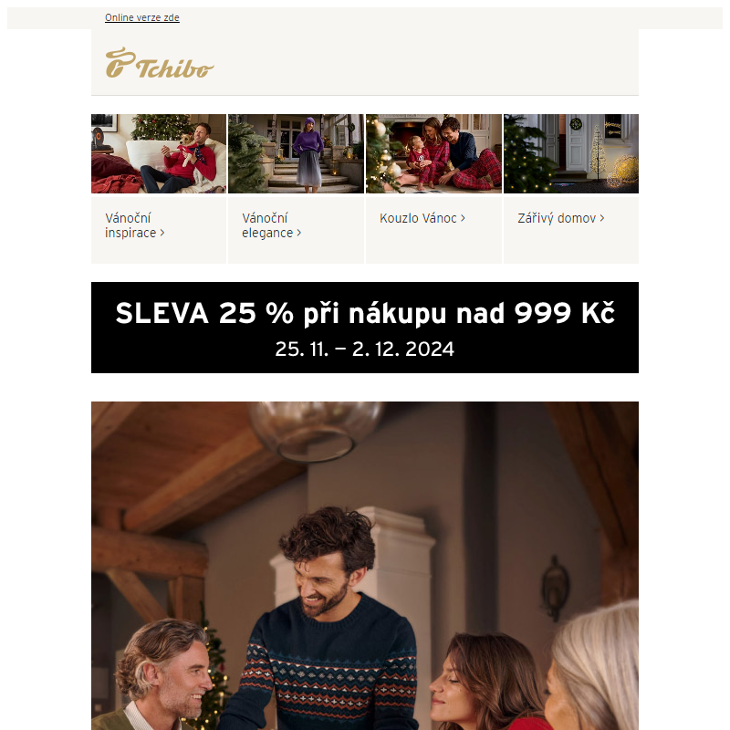 NOVÉ _ Sváteční stolování _ 25% sleva