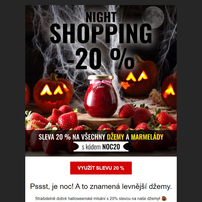 _ NIGHT SHOPPING se slevou 20 %