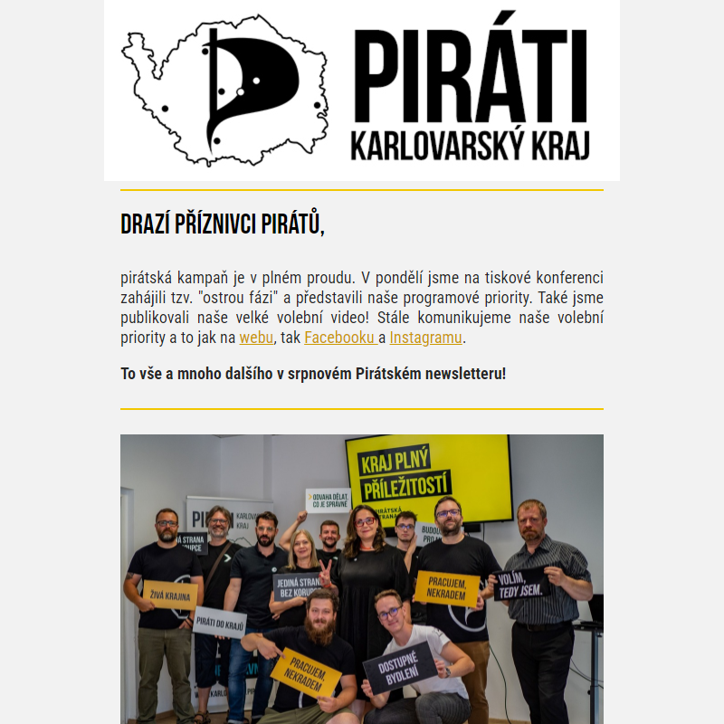 Pirátská kampaň v plném proudu! _____