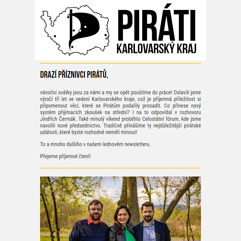 Žhavé novinky od Pirátů Karlovarského kraje _____