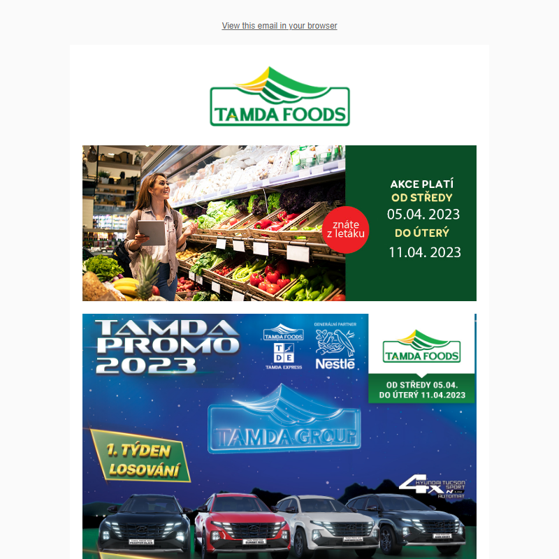 Tamda Foods - Akční nabídky 05.04. - 11.04. 2023