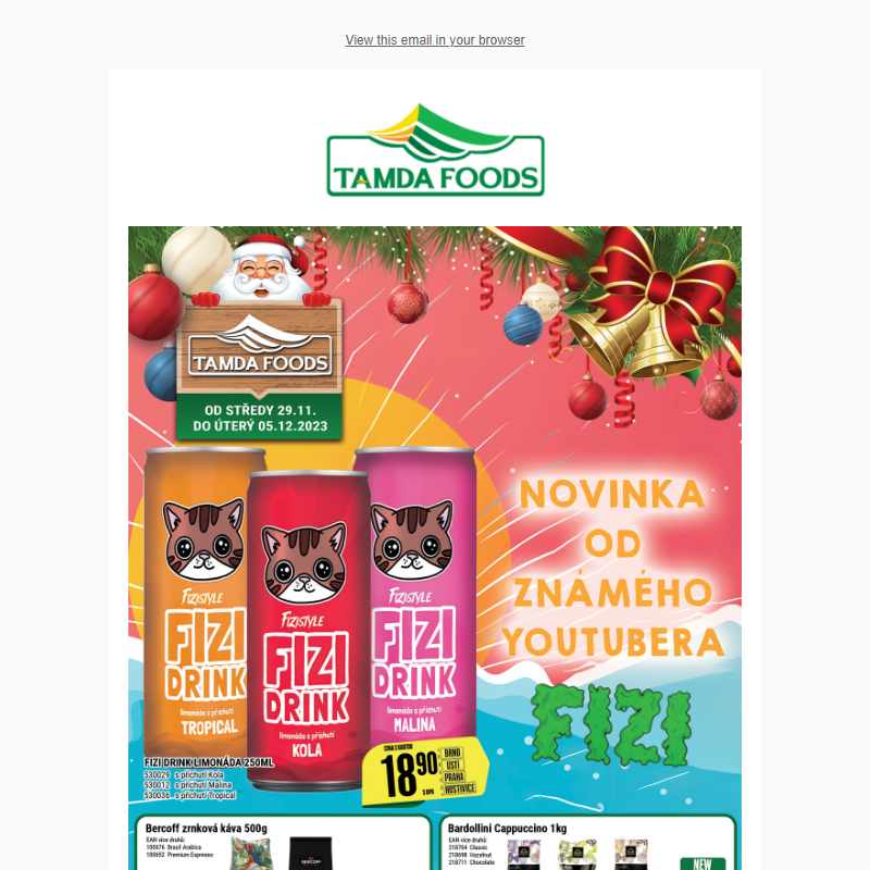 Tamda Foods - Akční nabídky 29.11.-5.12.2023