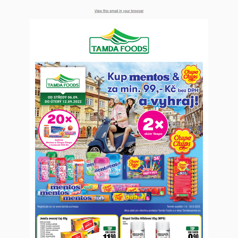 Tamda Foods - Akční nabídky 06.09. - 12.09.2023