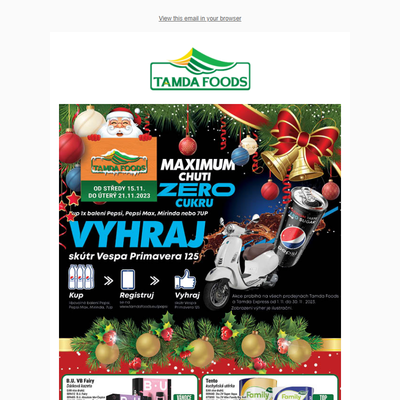 Tamda Foods - Akční nabídky 15.11.-21.11.2023