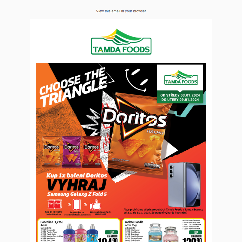 Tamda Foods - Akční nabídky 03.01.2024 - 09.01.2024