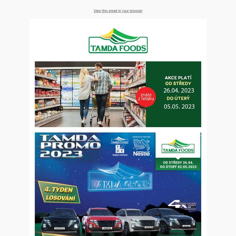 Tamda Foods - Akční nabídky 26.04. - 02.05. 2023