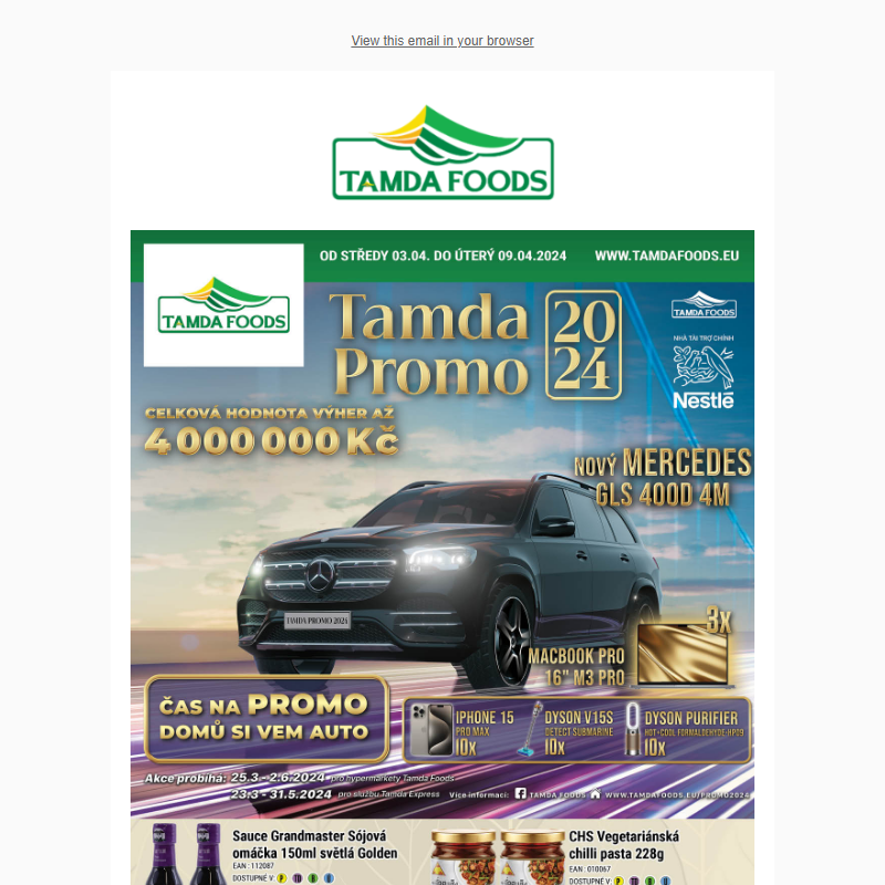 Tamda Foods - Akční nabídky 03.04.-09.04.2024