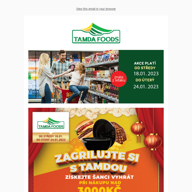 Tamda Foods - Akční nabídky 18.01. - 24.01. 2023