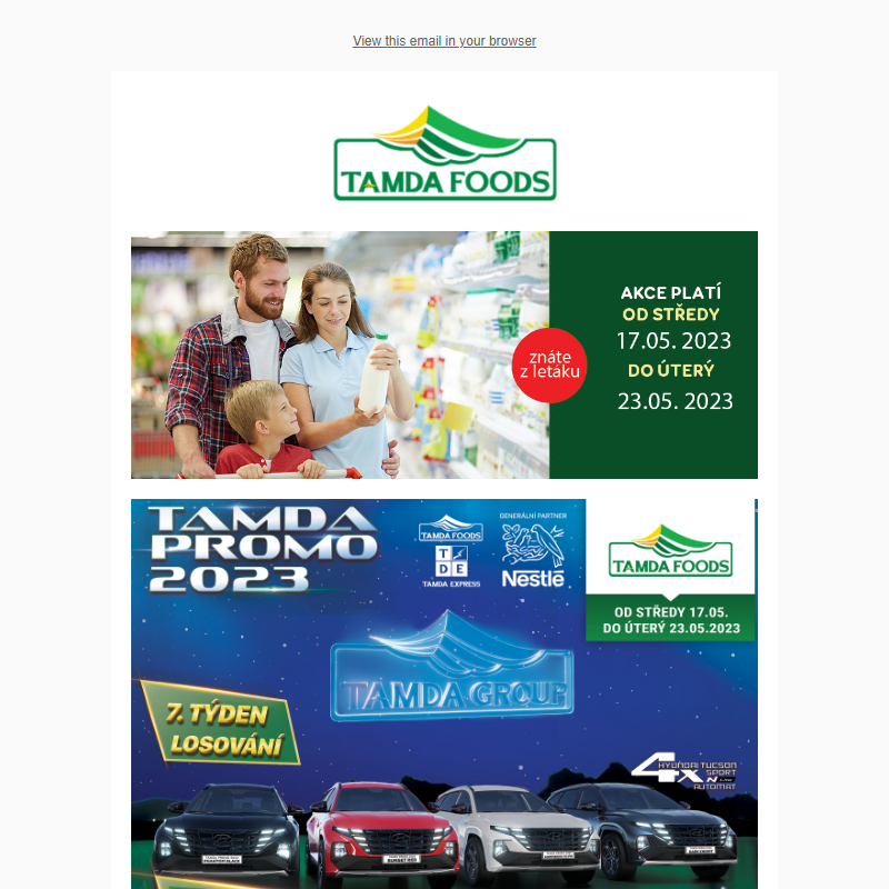 Tamda Foods - Akční nabídky 17.05. - 23.05. 2023