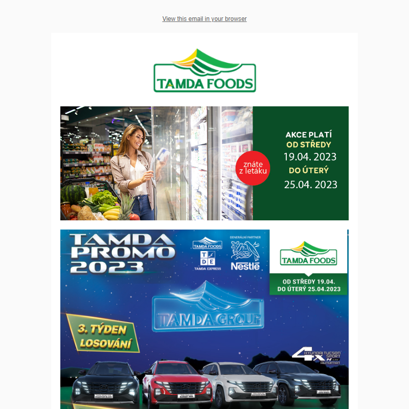 Tamda Foods - Akční nabídky 19.04. - 25.04. 2023