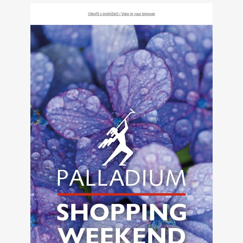 Připravte se na podzimní PALLADIUM SHOPPING WEEKEND (13.–15. 9. 2024)