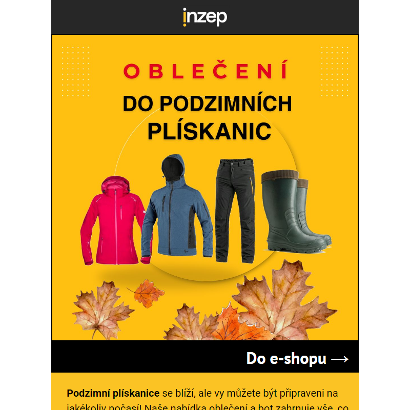 Podzimní počasí nemá šanci – díky naší kolekci! __