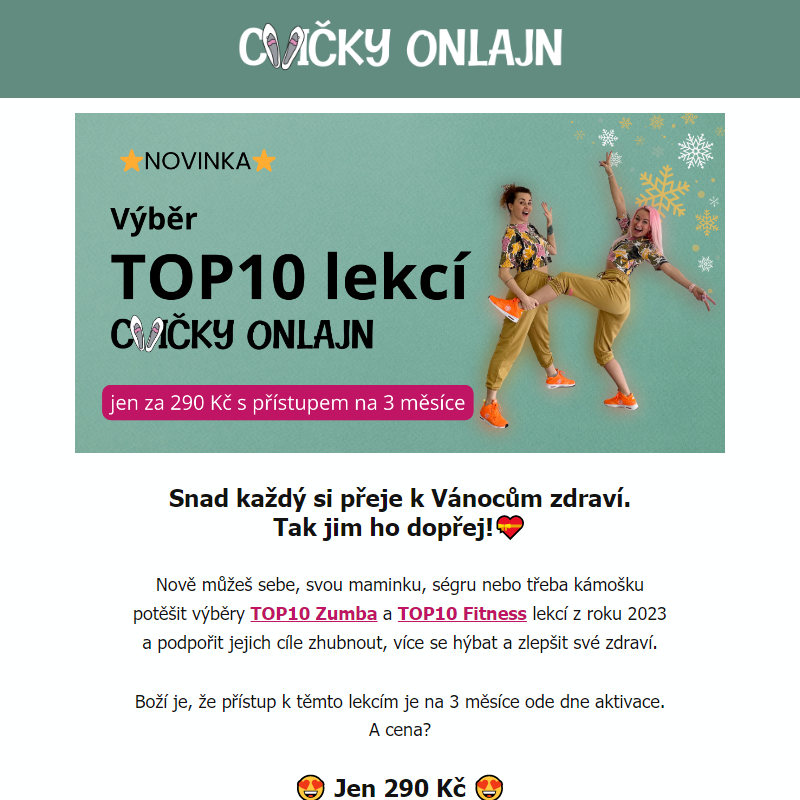 _NOVINKA_ výběry TOP10 s přístupem na 3 měsíce
