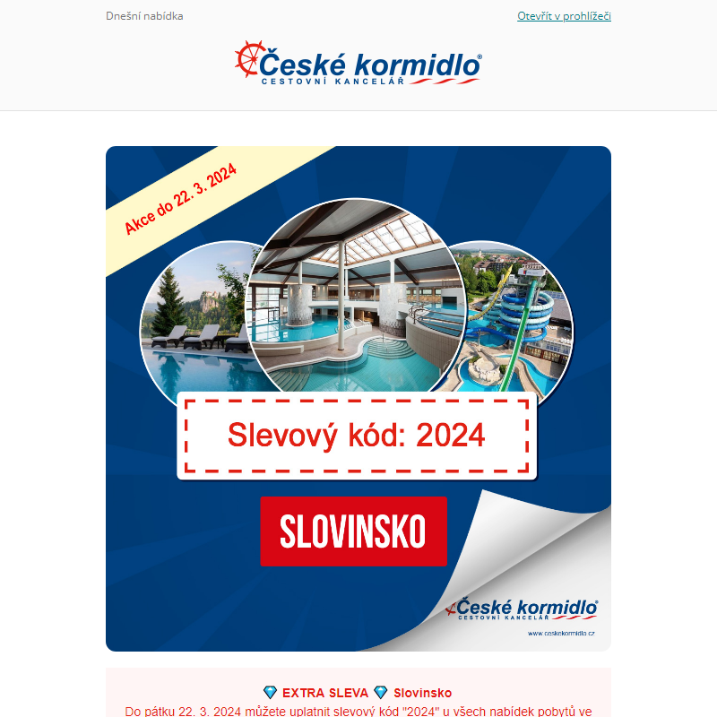 _ Extra sleva | Slovinsko pobyty 2024