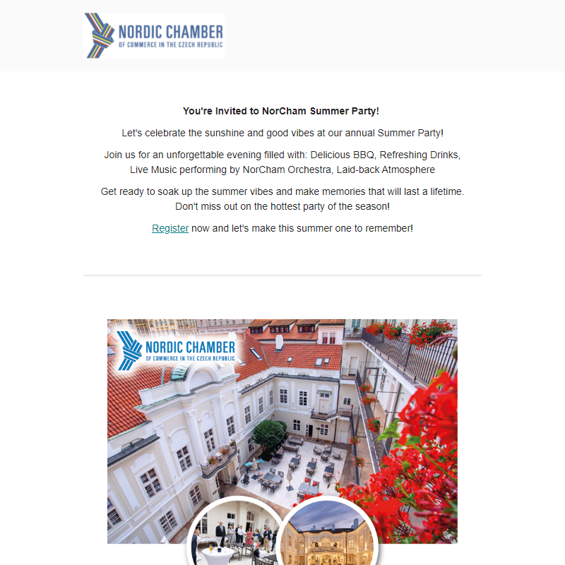 Reminder: NorCham Summer Party 2024