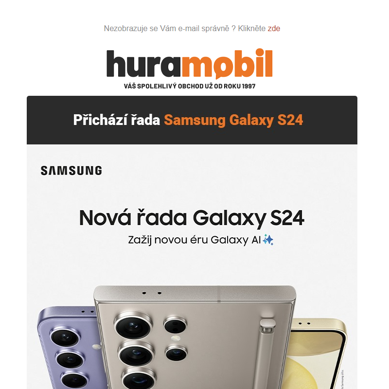 Přichází řada Samsung Galaxy S24 __