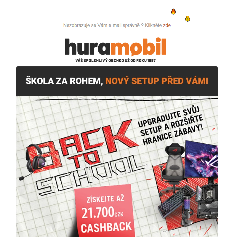 ASUS Cashback až 21 700 Kč + extra slevy! __   