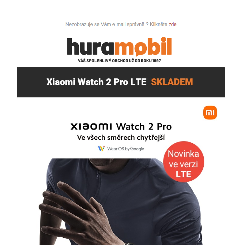 Právě skladem: Xiaomi Watch 2 Pro LTE   _