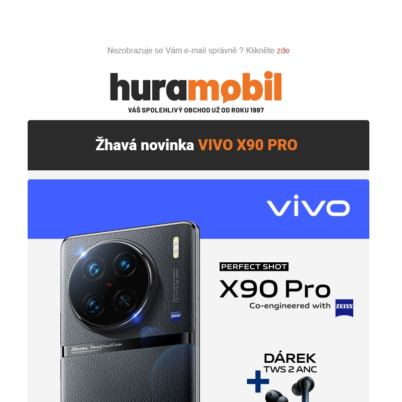 _NOVINKA: vivo X90 Pro s dárkem _  