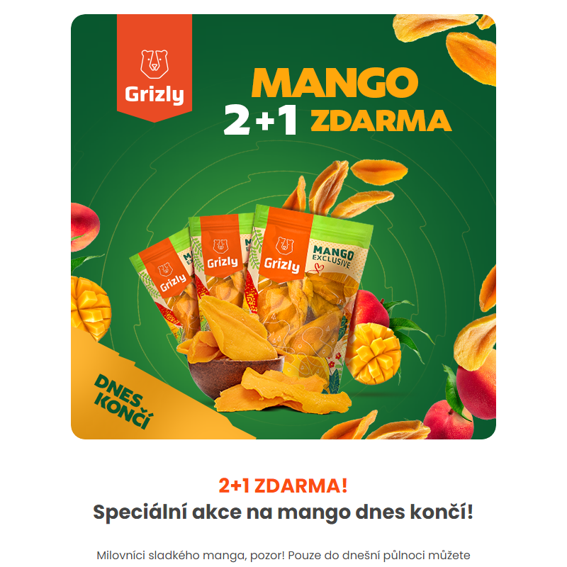 _ Poslední šance: MANGO 2+1 dnes končí!