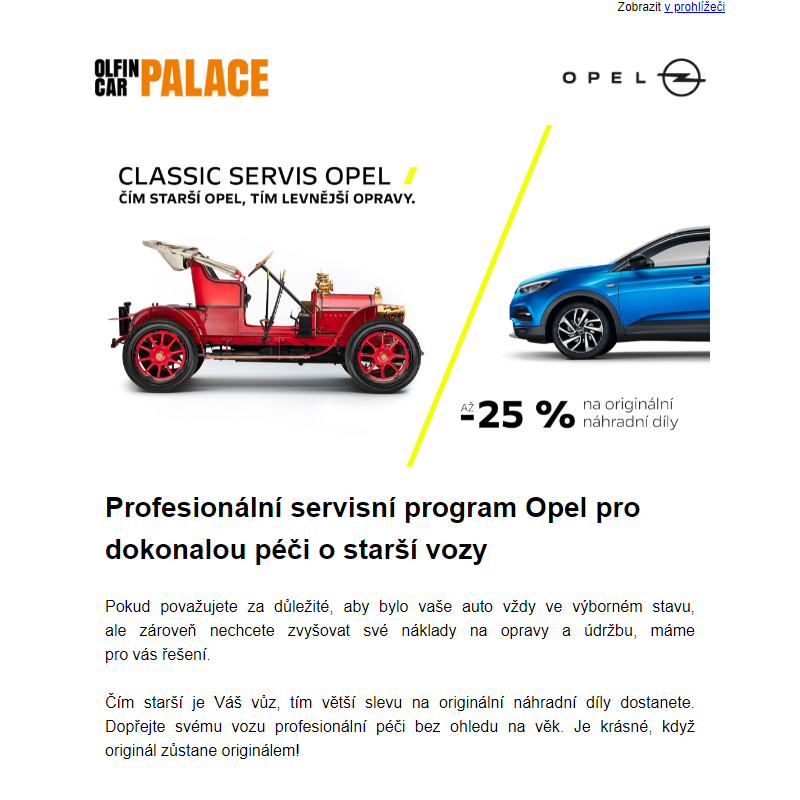 Poprodejní servis Opel