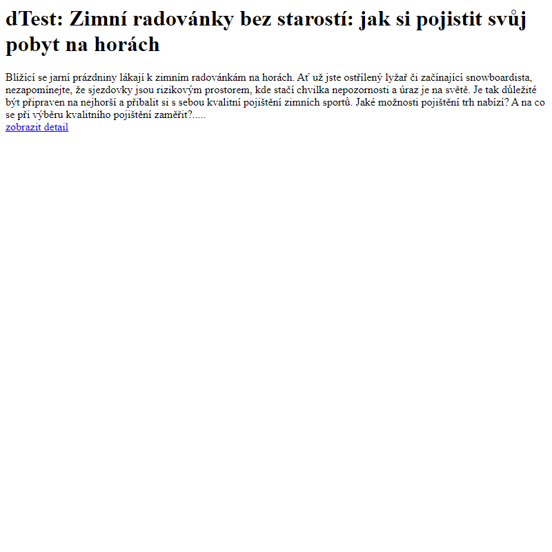 Novinka na webu helvikovice.cz