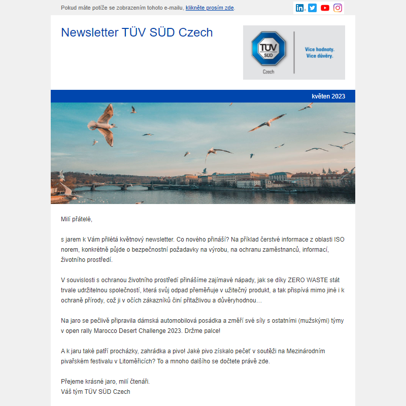 Newsletter TÜV SÜD Czech 3/2023