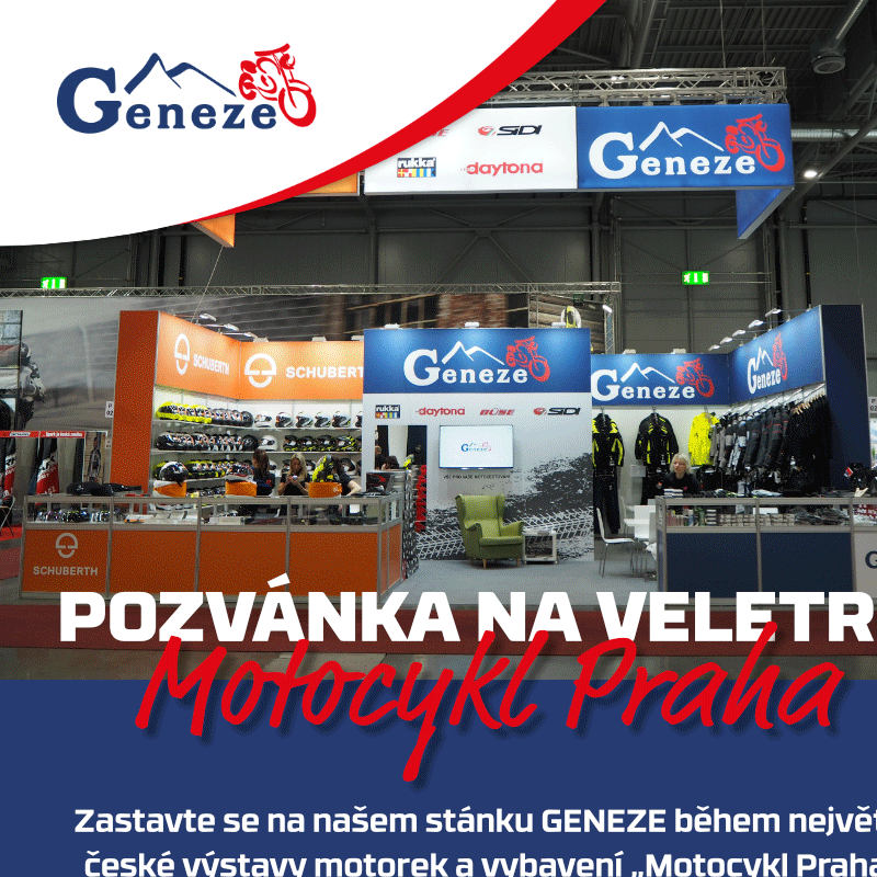 GENEZE na výstavě Motocykl Praha 2023!
