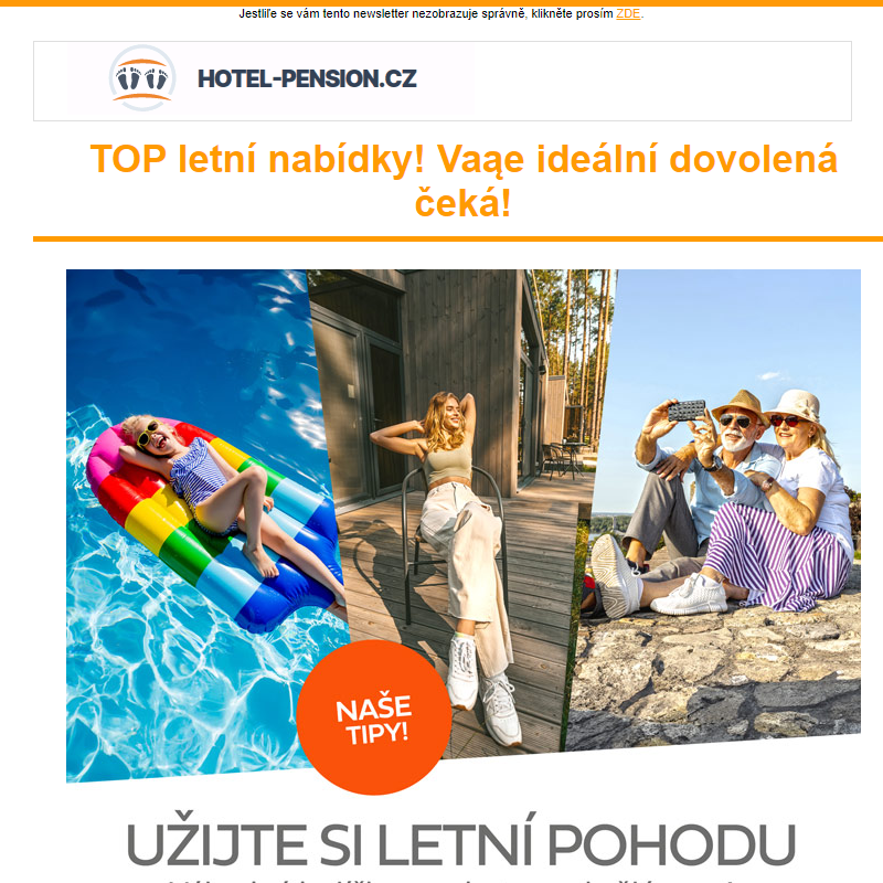 TOP letní nabídky! Vaše ideální dovolená čeká!