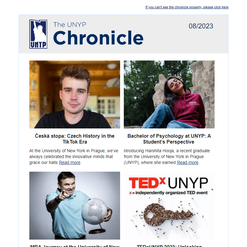 UNYP Chronicle 08/23
