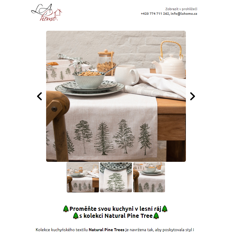 _Proměňte svou kuchyni v lesní ráj s kolekcí Natural Pine Tree_