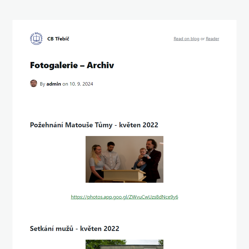 Fotogalerie – Archiv