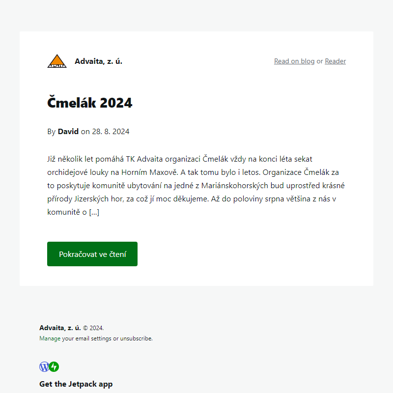 Čmelák 2024