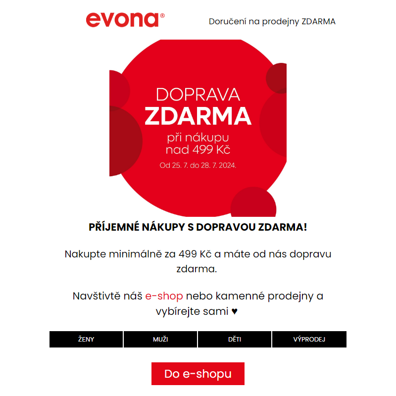 Doprava zdarma!