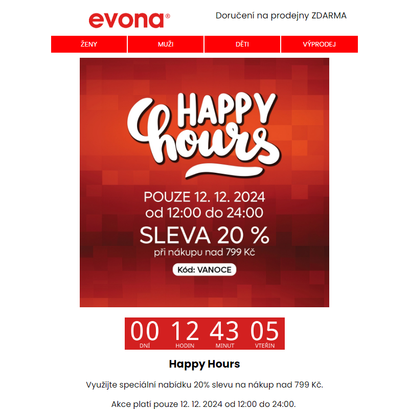 Happy hours jsou zase tady _