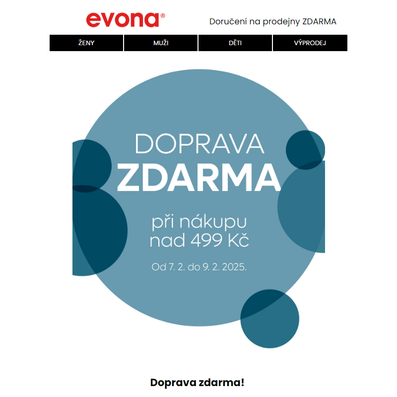 Doprava zdarma _