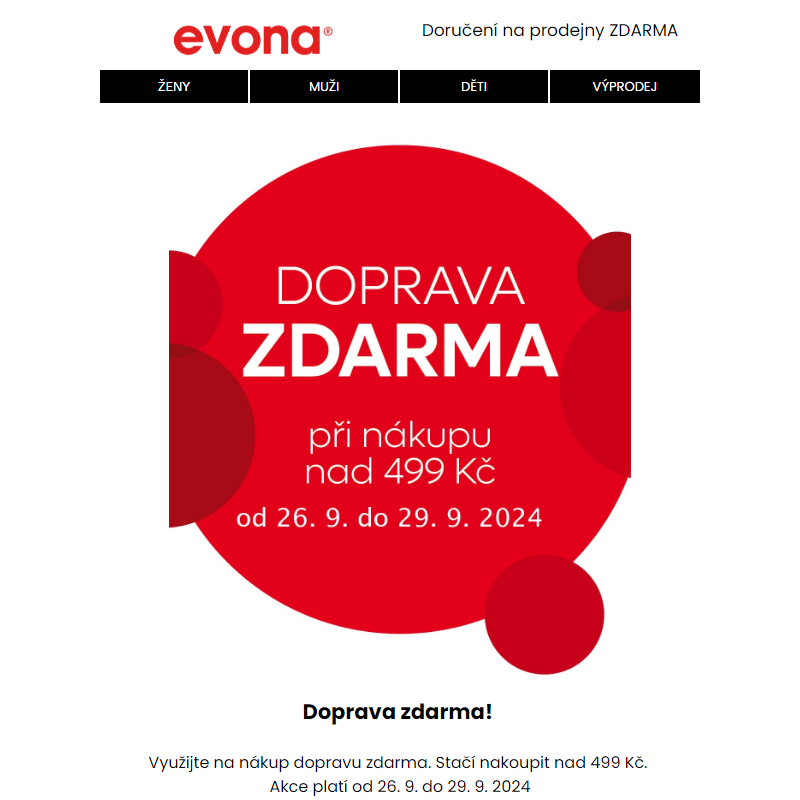 Doprava zdarma _