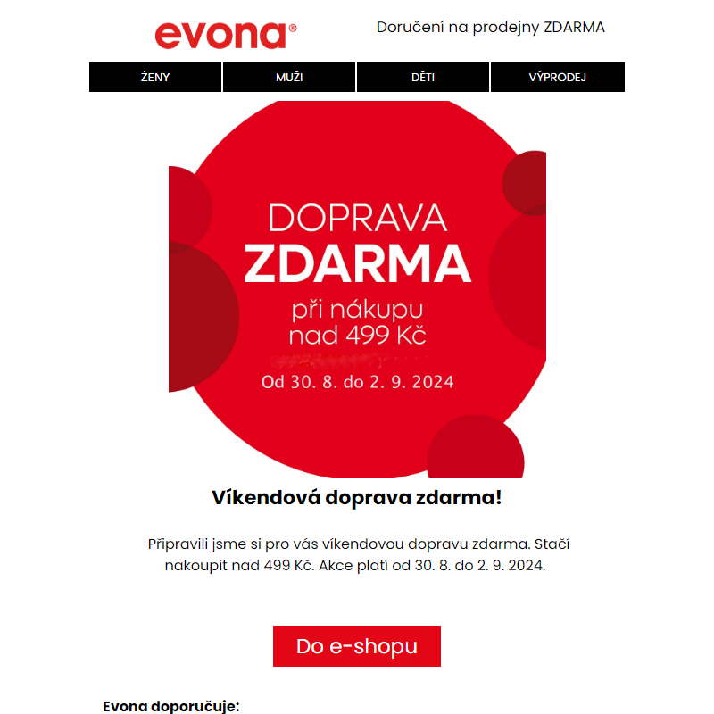 Doprava zdarma _