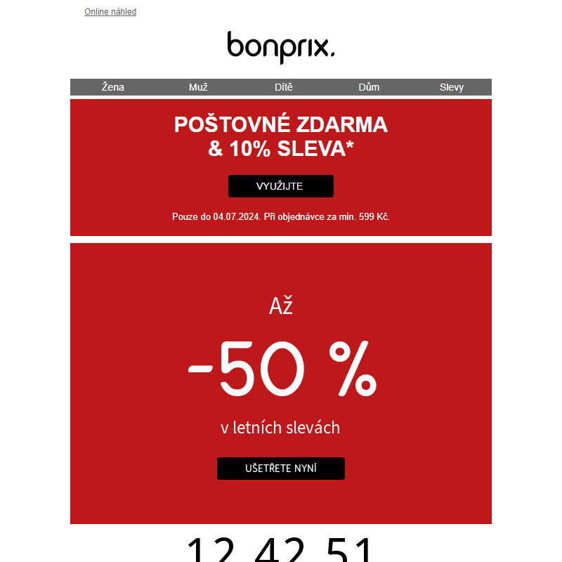 Slevy končí __ 10% sleva + poštovné zdarma pro Vás