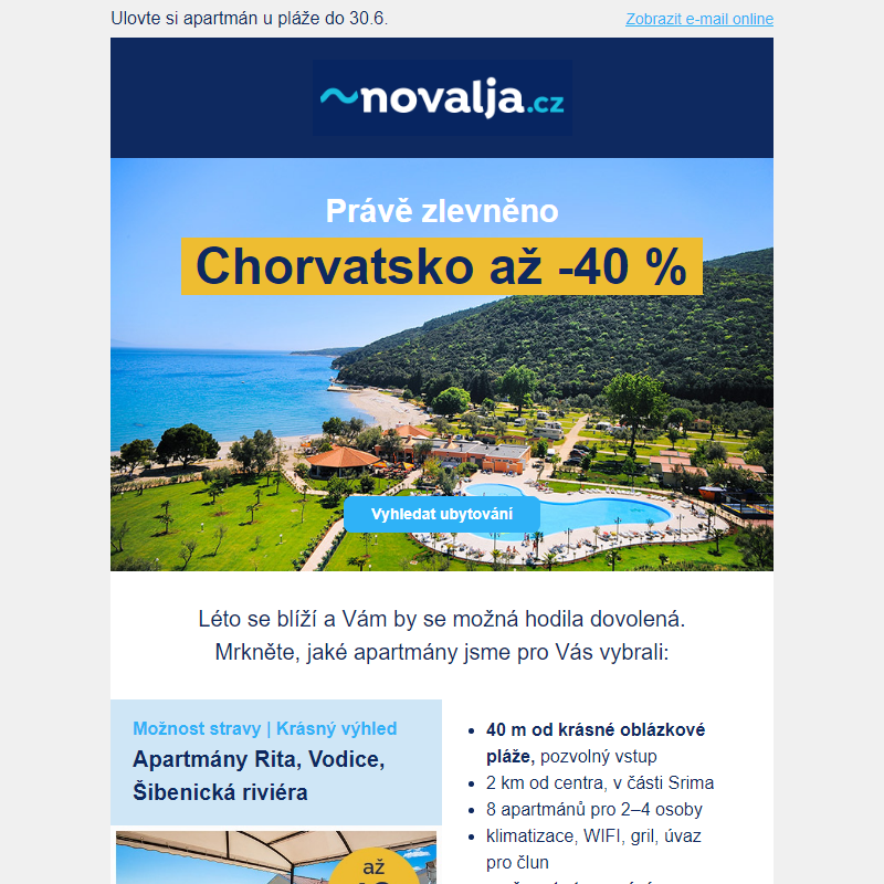 _ Dovolená Chorvatsko až -40 % Last Minute