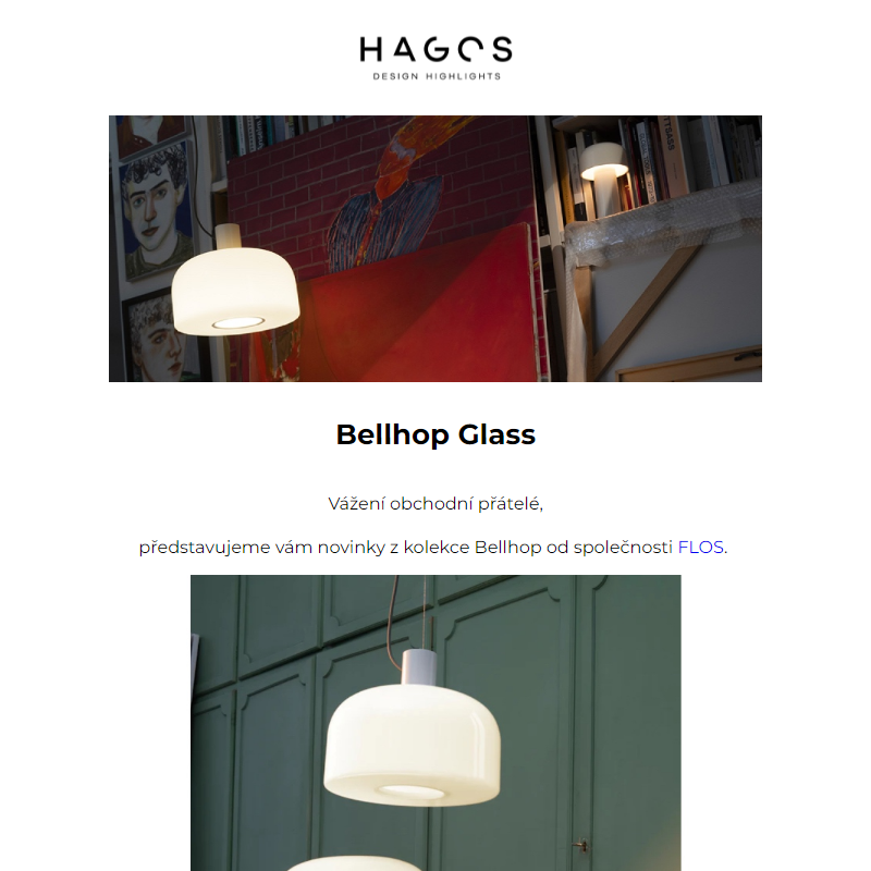 Objevte Bellhop Glass - novinku od FLOS