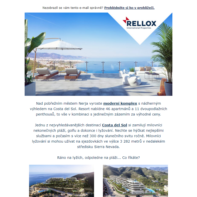 __ Costa del Sol: Velkolepý výhled na moře za výhodné ceny