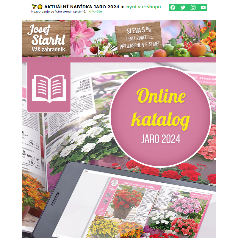Josef Starkl | Online katalog JARO 2024 je tu!