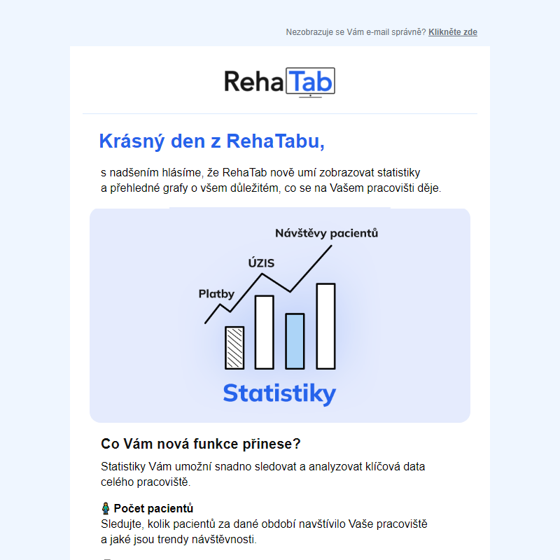 _ Sledujte dění na Vašem pracovišti pomocí statistik