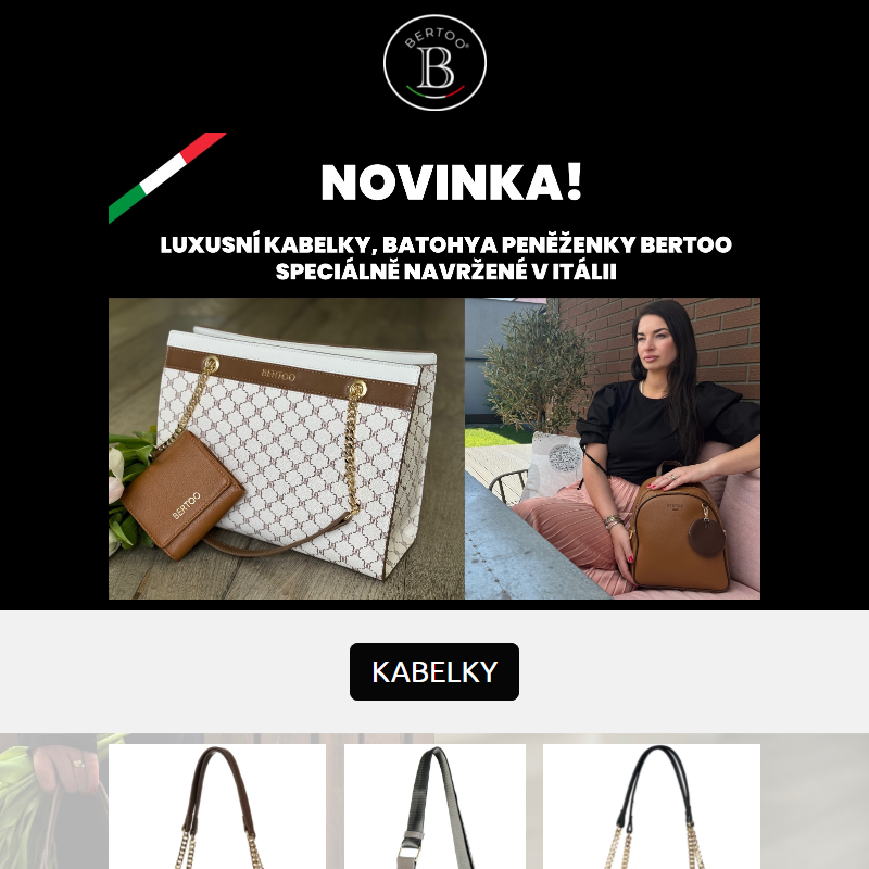 _NOVINKA Giulia a Elisa_ módní doplňky od značky Bertoo