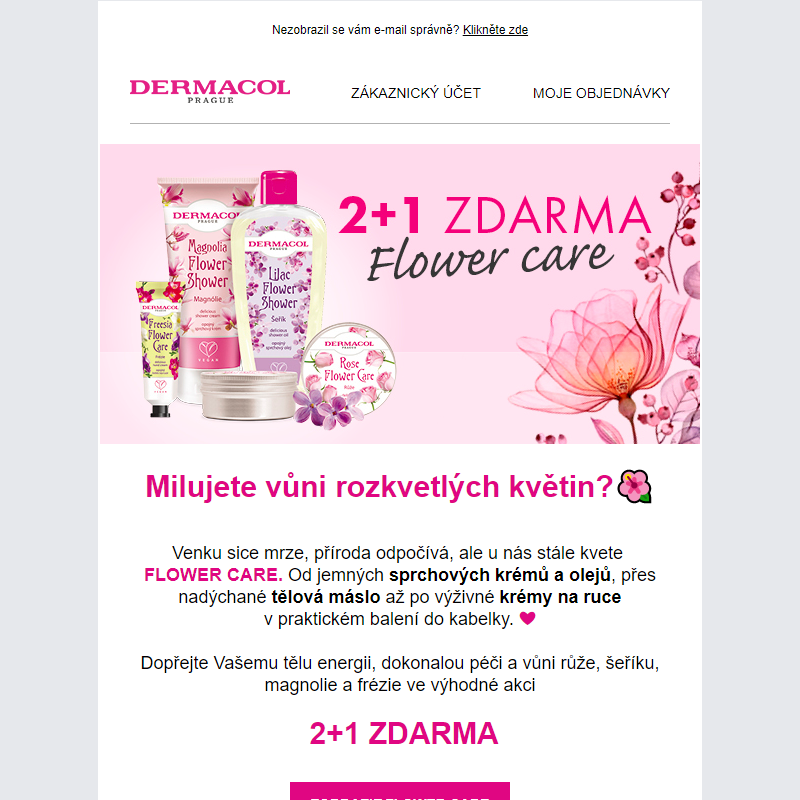 Řada Flower Care 2+1 ZDARMA _