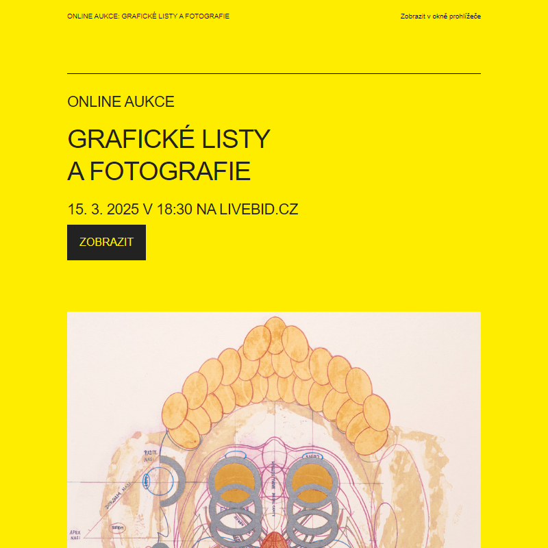 ONLINE AUKCE _ GRAFICKÉ LISTY A FOTOGRAFIE