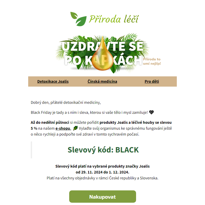 Black Friday je v plném proudu! _